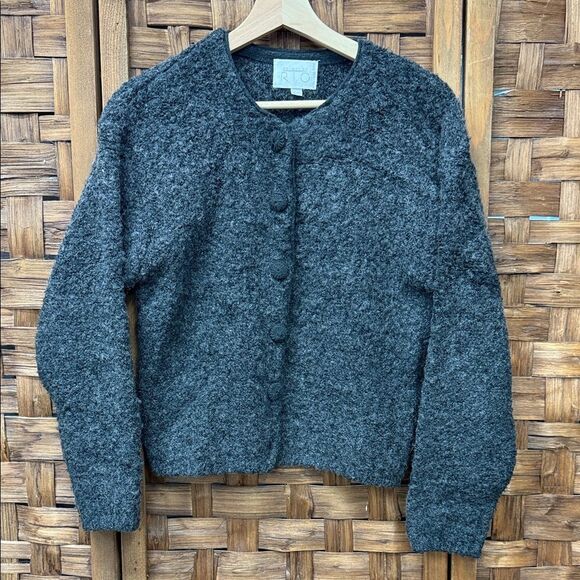 Vintage Collection Rio wool blend Button-Up Cardigan - Picture 1 of 3